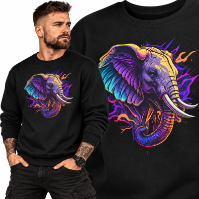 BLUZA ZWIERZĘTA  BAD E